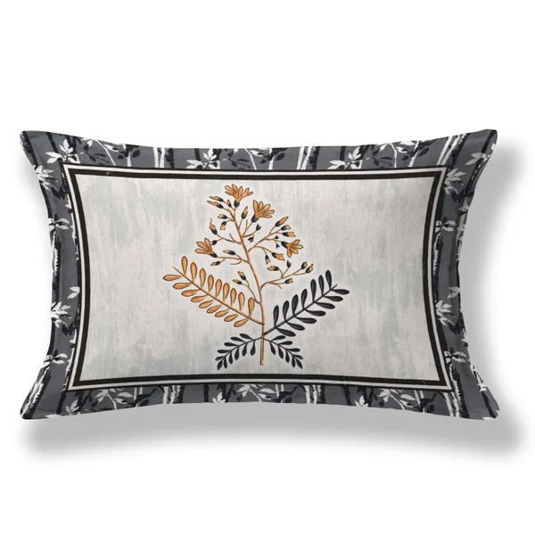 Black_Cotton_Botanical_Majesty_Double_Bedsheet_With_Pillow_Cover_70X100_Cm
